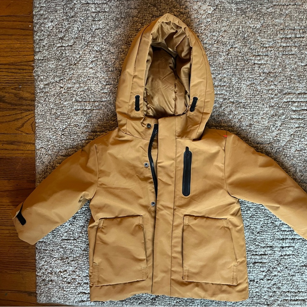 zara toddler Jacket parka water repellent 12-18 Months